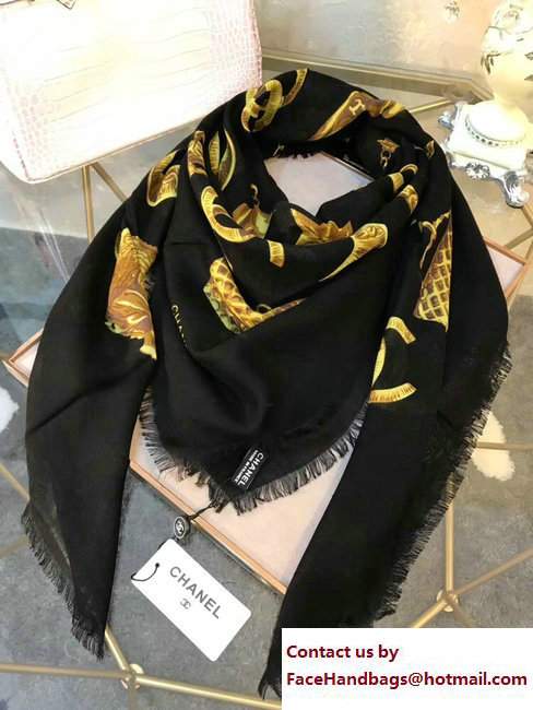 Chanel Cashmere Scarf 03 2017 - Click Image to Close