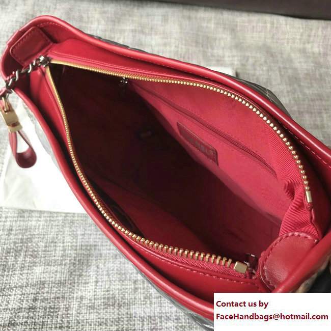 Chanel Gabrielle Medium Hobo Bag A93824 Red/Silver/Blue 2017 - Click Image to Close