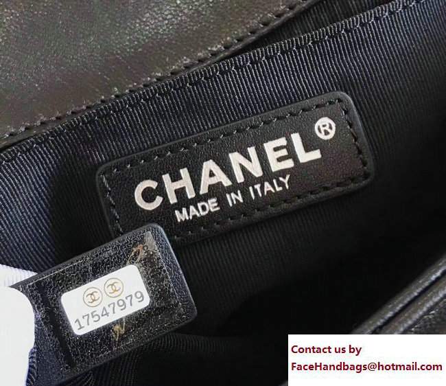 Chanel Stud Wars Mini Flap Bag A91954 Black 2017 - Click Image to Close