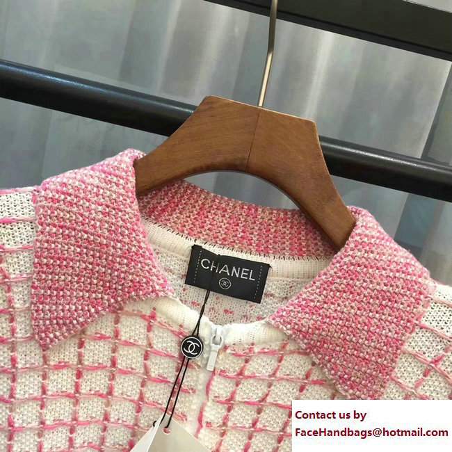 Chanel Tweed Jacket Pink 2017