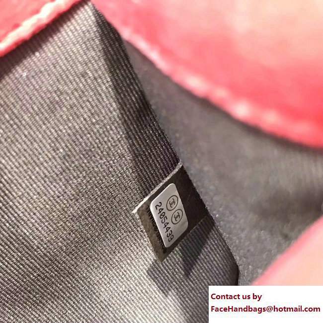 Chanel Velvet Boy Flap Medium Bag With Strass Planet Brooch Pink 2017