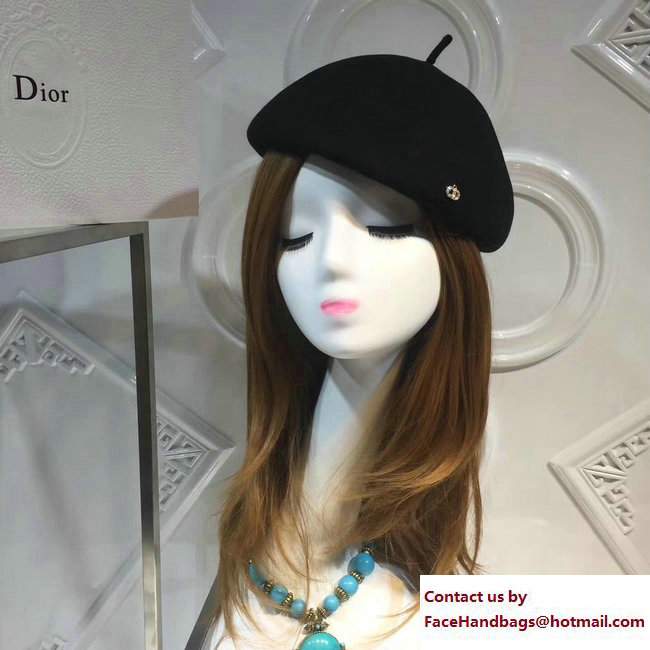 Dior CD Hat Black 2017 - Click Image to Close