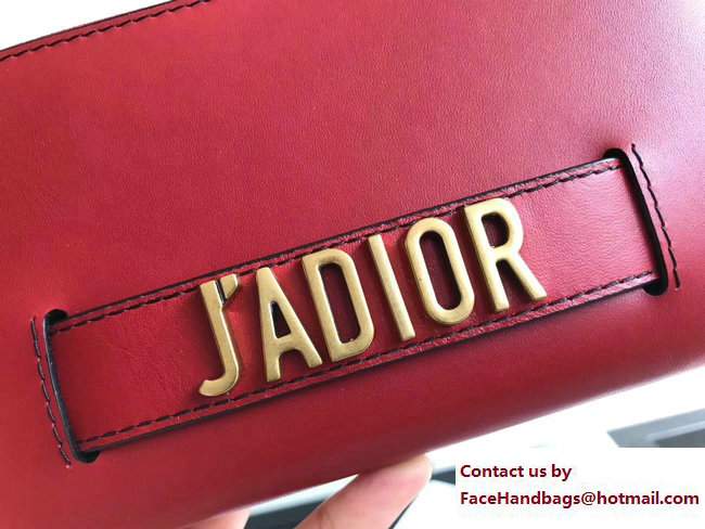 Dior J'adior Voyageur Croisiere Wallet Red 2017