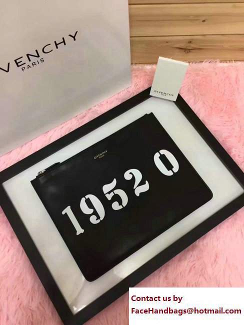Givenchy Clutch Pouch Bag 1952 0 Black 2017 - Click Image to Close