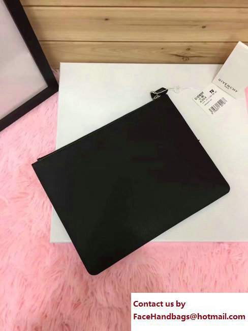 Givenchy Clutch Pouch Bag Bambi Black 2017