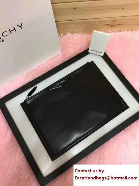 Givenchy Clutch Pouch Bag Black 2017