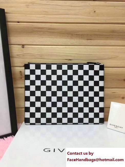 Givenchy Clutch Pouch Bag Checkered 2017 - Click Image to Close