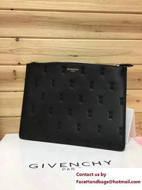 Givenchy Clutch Pouch Bag Crown Black 2017 - Click Image to Close