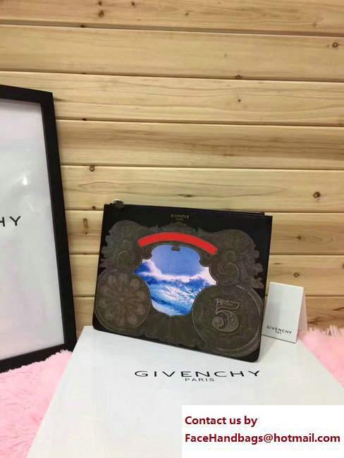 Givenchy Clutch Pouch Bag Dollar Print 2017