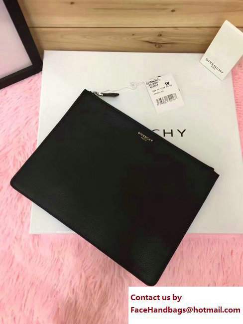 Givenchy Clutch Pouch Bag Flat Black 2017 - Click Image to Close