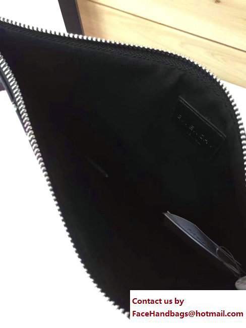 Givenchy Clutch Pouch Bag Hibiscus Black 2017 - Click Image to Close