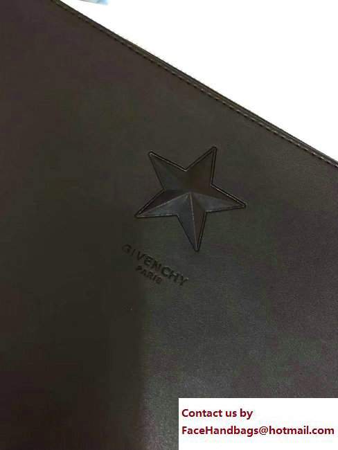 Givenchy Clutch Pouch Bag Star Black 2017 - Click Image to Close