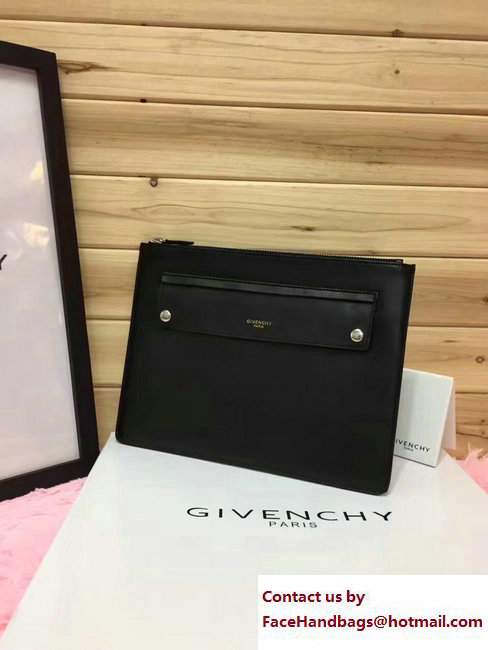 Givenchy Clutch Pouch Bag Strap Black 2017 - Click Image to Close