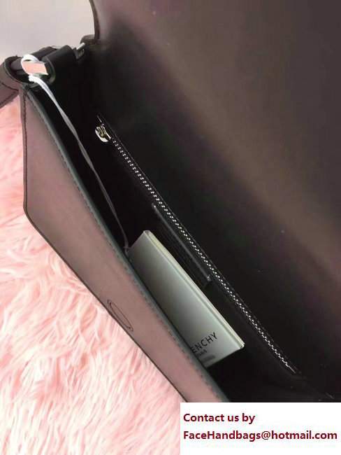 Givenchy Logo Embossment Shoulder Bag Black 2017 - Click Image to Close