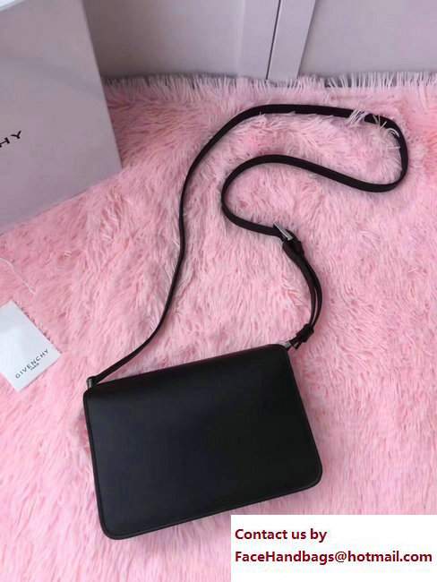 Givenchy Logo Embossment Shoulder Bag Black 2017