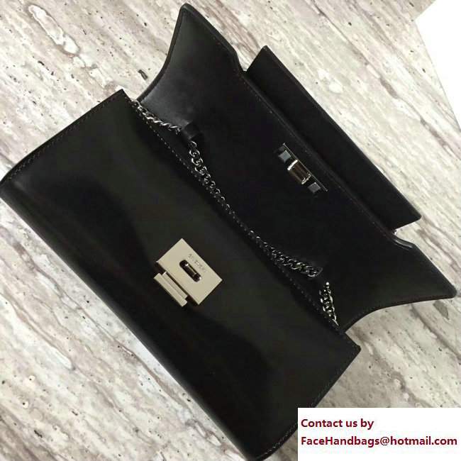 Givenchy Mini Infinity Chain Shoulder Bag Black 2017