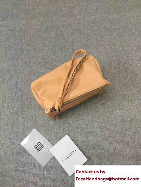 Givenchy Pandora Beauty Pouch Cosmetic Bag Apricot - Click Image to Close