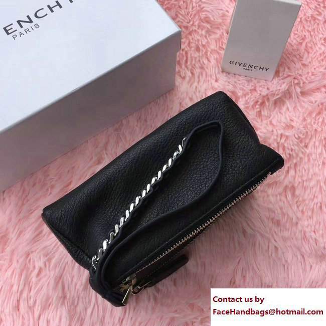 Givenchy Pandora Beauty Pouch Cosmetic Bag Black