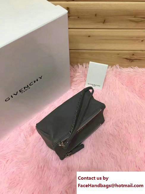Givenchy Pandora Beauty Pouch Cosmetic Bag Gray - Click Image to Close
