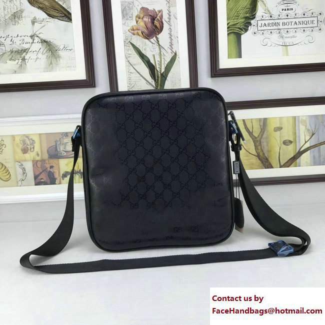 Gucci GG Supreme Canvas Messenger Bag 201448 Black
