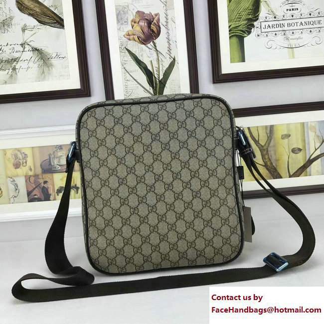 Gucci GG Supreme Canvas Messenger Bag 201448 Coffee 01