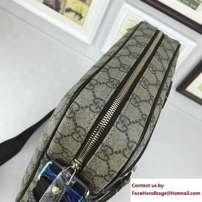 Gucci GG Supreme Canvas Messenger Bag 201448 Coffee
