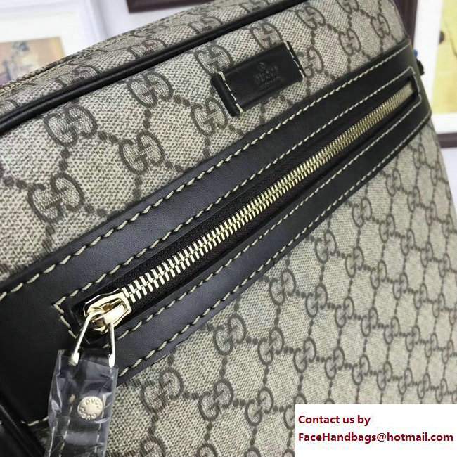 Gucci GG Supreme Canvas Messenger Bag 201448 Coffee