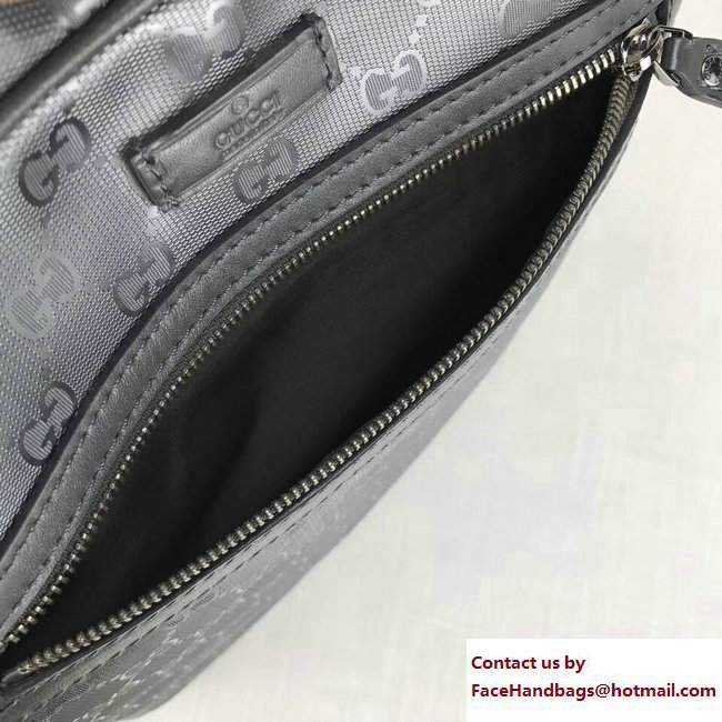 Gucci GG Supreme Canvas Messenger Bag 201448 Gray