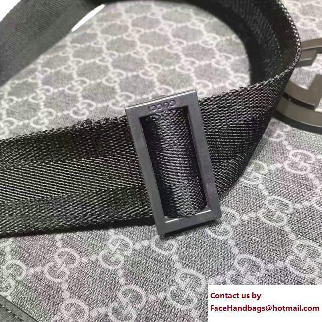 Gucci Interlocking G Large Messenger Bag 222291 Black