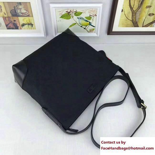 Gucci Large Original GG Canvas Messenger Bag 308930 Black - Click Image to Close