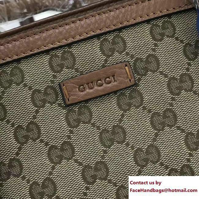 Gucci Original GG Canvas Tote Large Bag 387602 Apricot
