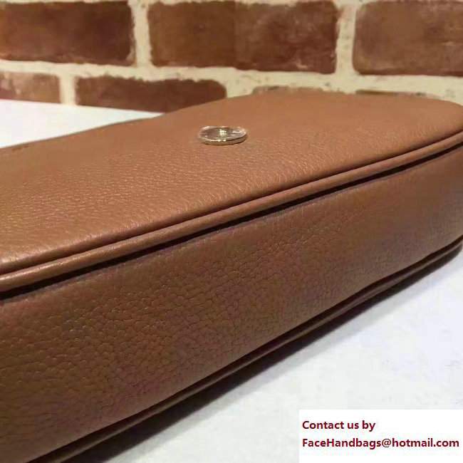 Gucci Soho Leather Shoulde Bag 336752 Brown