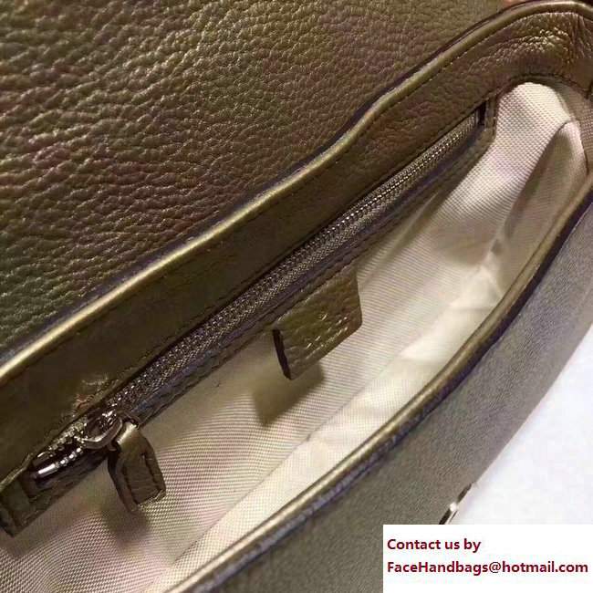 Gucci Soho Leather Shoulde Bag 336752 Gold