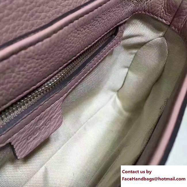 Gucci Soho Leather Shoulde Bag 336752 Nude Pink