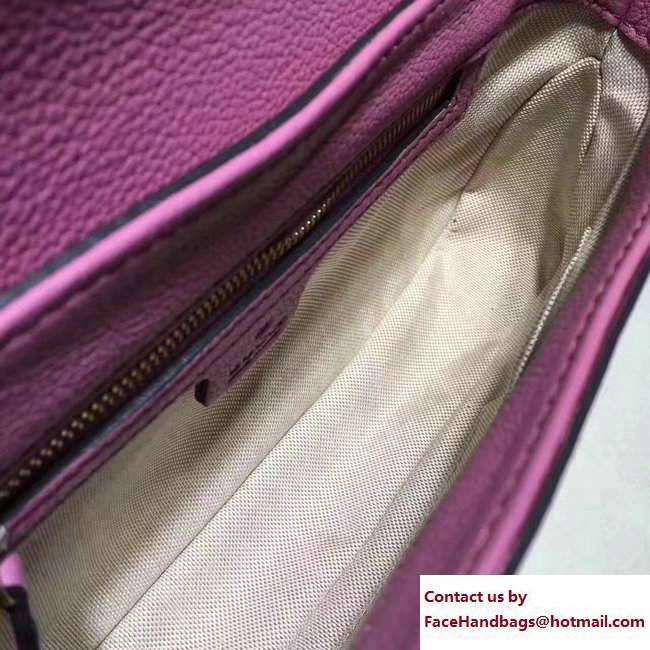 Gucci Soho Leather Shoulde Bag 336752 Pink