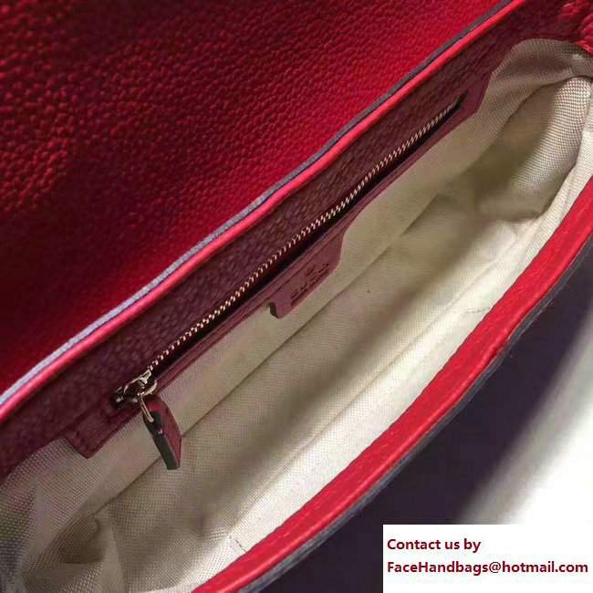 Gucci Soho Leather Shoulde Bag 336752 Red