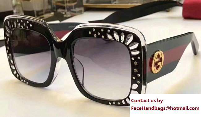 Gucci Web GG Sunglasses 01 2017 - Click Image to Close