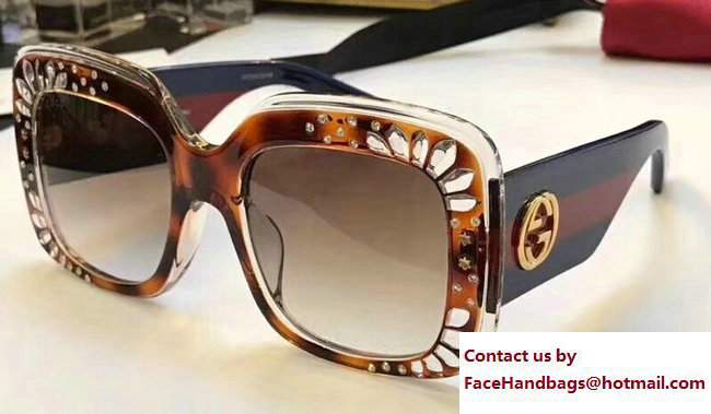 Gucci Web GG Sunglasses 03 2017 - Click Image to Close