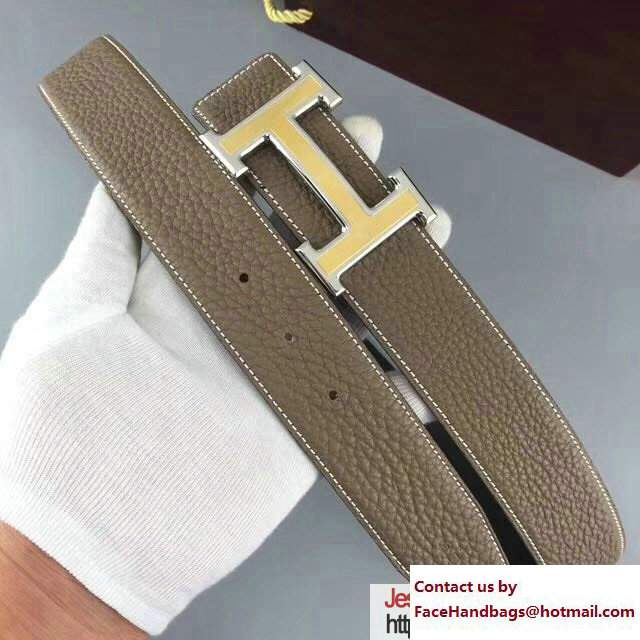 Hermes Togo Leather Belt H20
