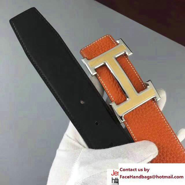 Hermes Togo Leather Belt H21