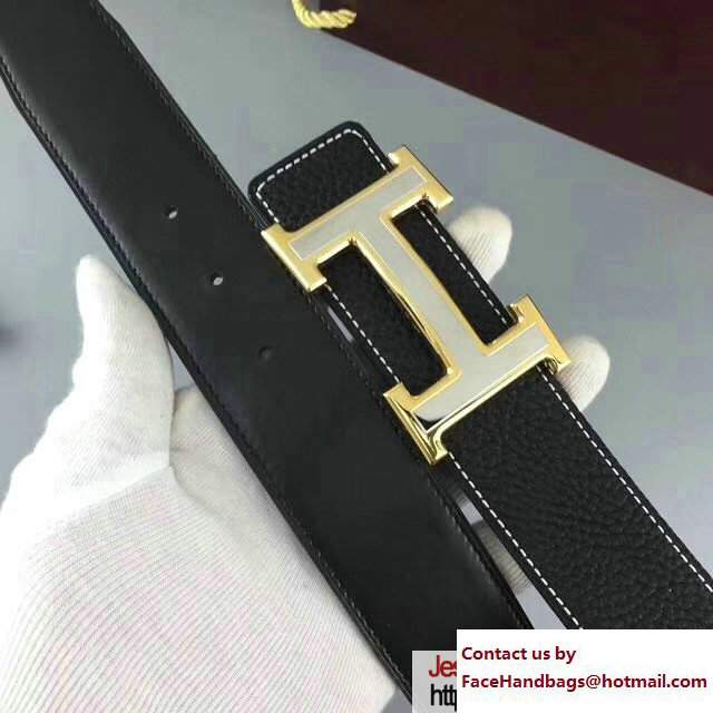 Hermes Togo Leather Belt H22 - Click Image to Close