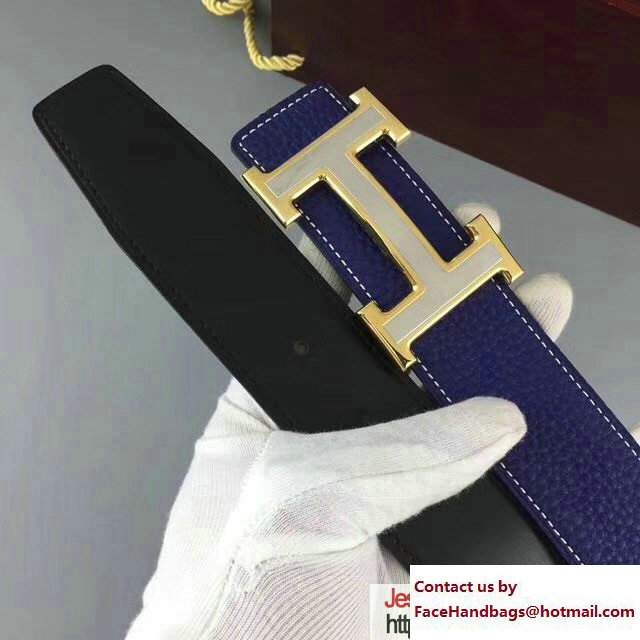 Hermes Togo Leather Belt H24 - Click Image to Close