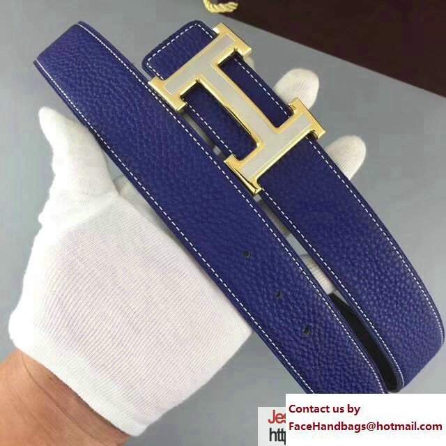 Hermes Togo Leather Belt H24 - Click Image to Close