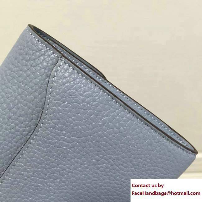 Hermes Togo Leather Constance Long Wallet Baby Blue - Click Image to Close