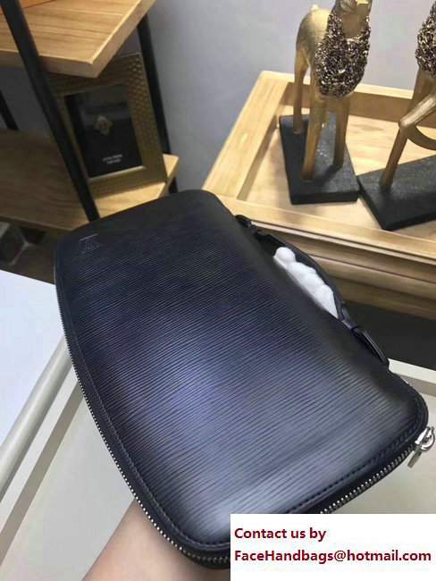 Louis Vuitton Atoll Clutch Bag EPI Leather Black 2017 - Click Image to Close
