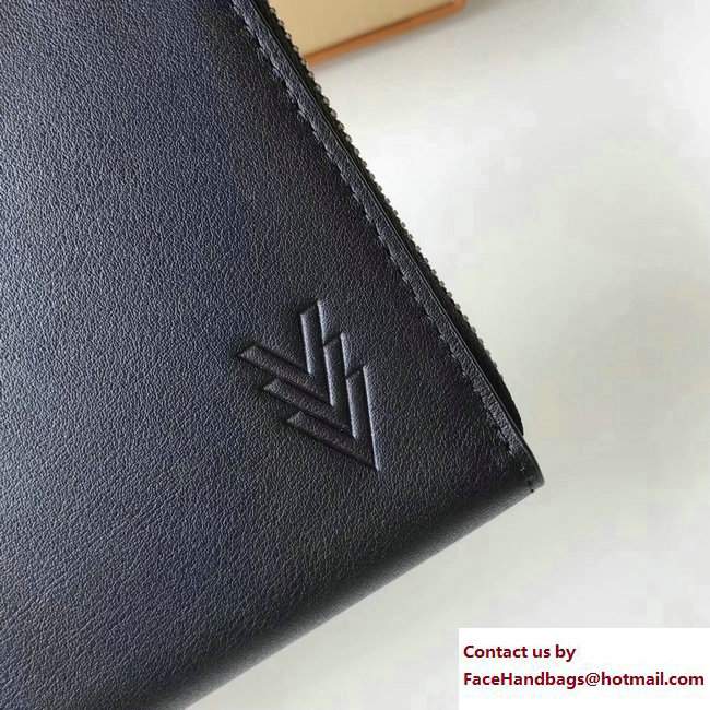 Louis Vuitton Cuir Ombre Zippy Organizer Wallet M61685 Gris Orage 2017 - Click Image to Close