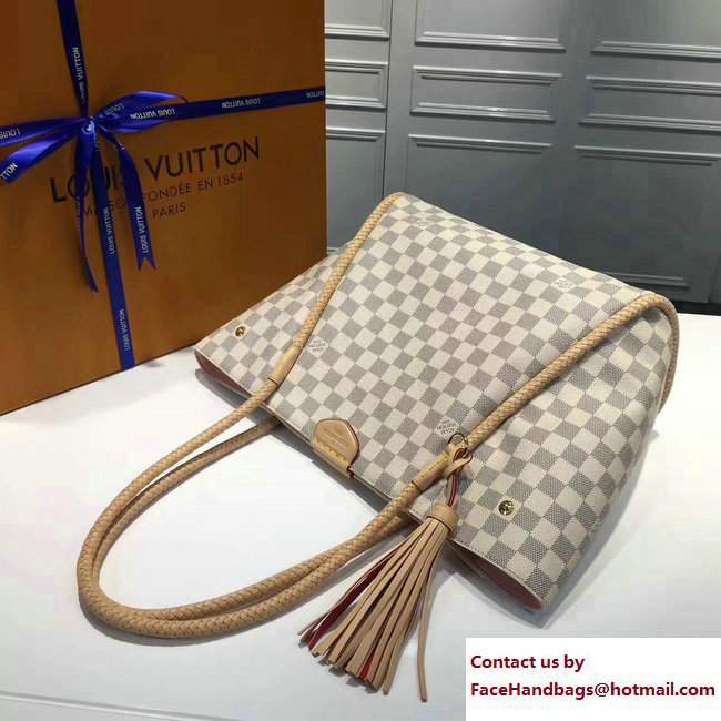 Louis Vuitton Damier Azur Canvas Propriano Bag N44027 2017