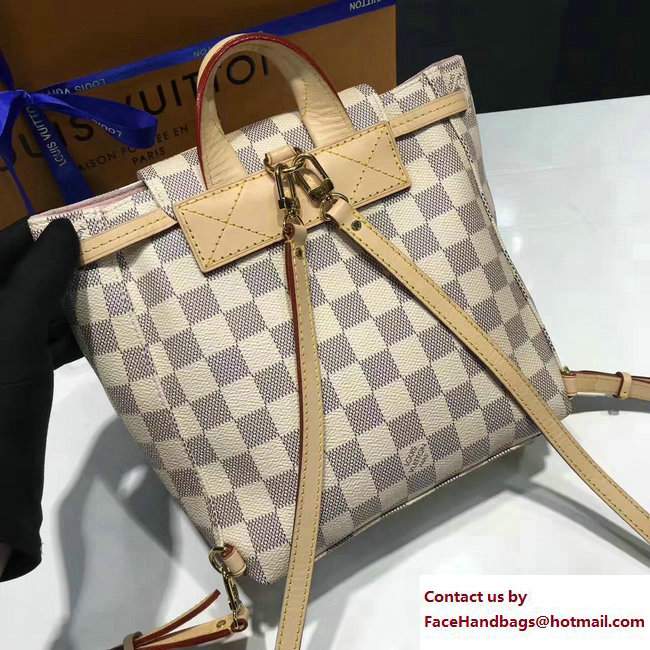 Louis Vuitton Damier Azur Canvas Sperone BB Mini Backpack Bag N44026 - Click Image to Close