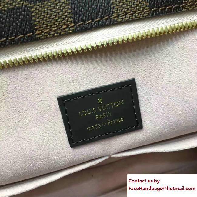 Louis Vuitton Damier Ebene Canvas Jersey Bag N44041 Pink 2017
