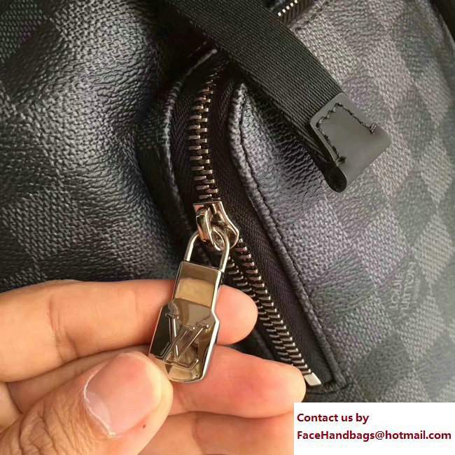 Louis Vuitton Damier Graphite Canvas Zack Backpack Bag N40005 2017 - Click Image to Close